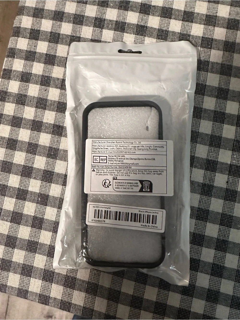 iPhone 14 Pro black case New
